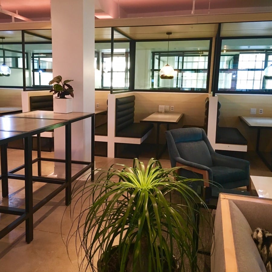 Lounge and Booths Available for Co-Working Office Space - The Collection